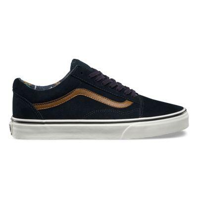Vans Mens Shoes Skate Shoes Mens Shoes Mens Sandals Desert Tribe Old Skool (suede/blue Graphite)