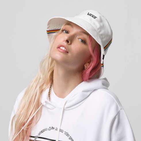 Vans Pride Bucket Hat (white)