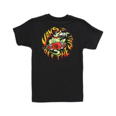 Vans Little Kids Leaping Lizard T-shirt (black)
