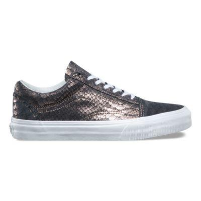 Vans Metallic Snake Old Skool (rose Gold/true White)