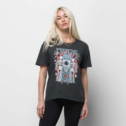 Vans Gem N Eye Relaxed Crew Tee (black)