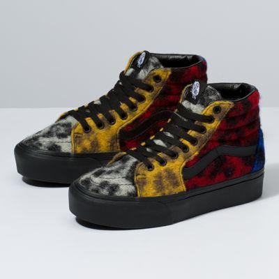 Vans Mix Leopard Sk8-hi Platform 2.0 (multi/black)