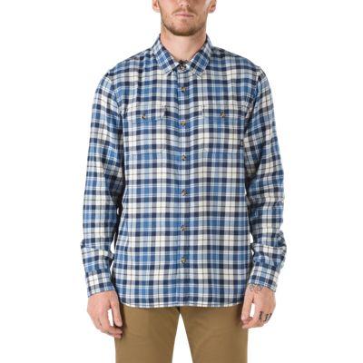 Vans Sycamore Flannel Shirt (marshmallow Delft)