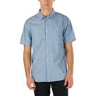 Vans Guilder Buttondown Shirt (blue Ashes)
