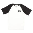 Vans Boys Full Patch Ss Raglan T-shirt (white/black) T-shirts: Large