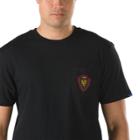 Vans Mens Shoes Skate Shoes Mens Shoes Mens Sandals Nf Arrow Pocket T-shirt (black)