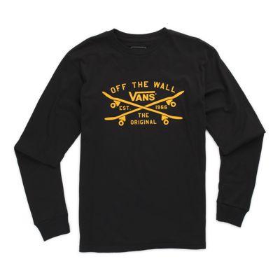 Vans Boys Skate Lock Up Long Sleeve T-shirt (black)