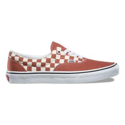Vans 2-tone Checker Era (auburn/classic White)