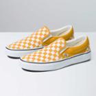 Vans Classic Slip-on (color Theory Checkerboard Golden Yellow)