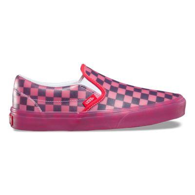 Vans Translucent Rubber Slip-on (hibiscus/checkerboard)