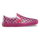 Vans Translucent Rubber Slip-on (hibiscus/checkerboard)