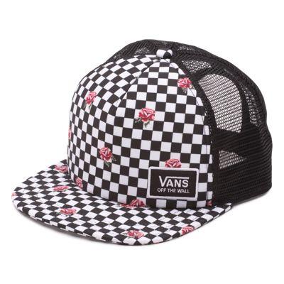 Vans Beach Bound Trucker (rose Checkerboard)