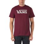 Vans Classic T-shirt (burgundy/frost Grey)