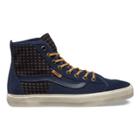 Vans Dazie-hi (suede/dots Original Navy) Womens Shoes