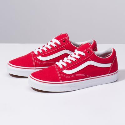 Vans Canvas Old Skool (red)