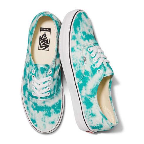 Vans Customs Teal Acid Wash Authentic (customs)