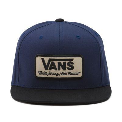 Vans Rowley Snapback Hat (dress Blues Black)