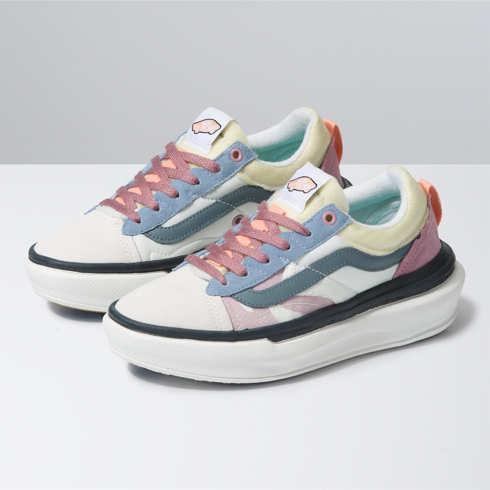 Vans Old Skool Overt Plus Cc Shoe (blanc De Blanc/multi)