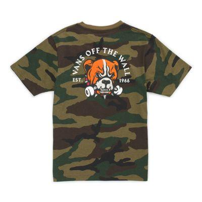 Vans Boys Gnardog T-shirt (camo)