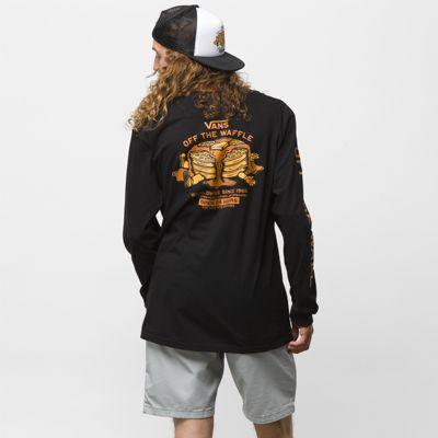 Vans Off The Waffle Long Sleeve T-shirt (black)