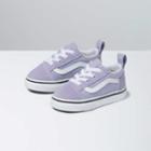 Vans Toddler Old Skool Elastic Lace (languid Lavender/true White)