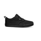 Vans Kids Elastic Lace Atwood Slip-on (canvas Black/black)