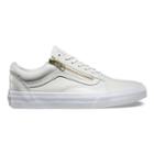 Vans Mens Shoes Skate Shoes Mens Shoes Mens Sandals Shoes Mens Shoes Leather Old Skool Zip (true White/gold)