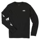 Vans Boys Boneyard Long Sleeve T-shirt (black)