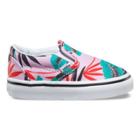 Vans Toddler Tropical Leaves Slip-on (pink Lady)