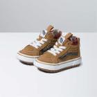 Vans Toddler Sk8-hi Zip Mte-1 (plaid Brown/black)