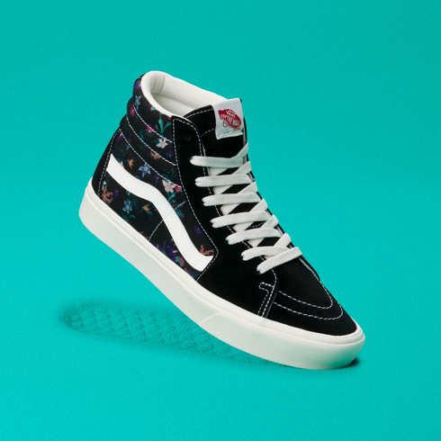 Vans Comfycush Sk8-hi (fatal Floral Black)