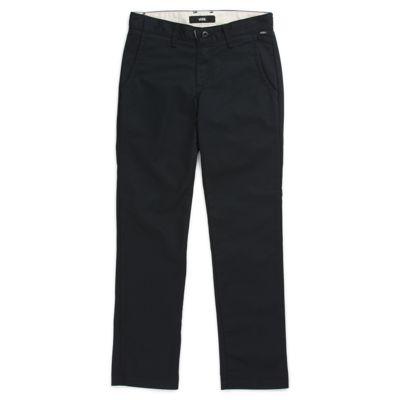 Vans Boys Authentic Chino Stretch Pant (black)