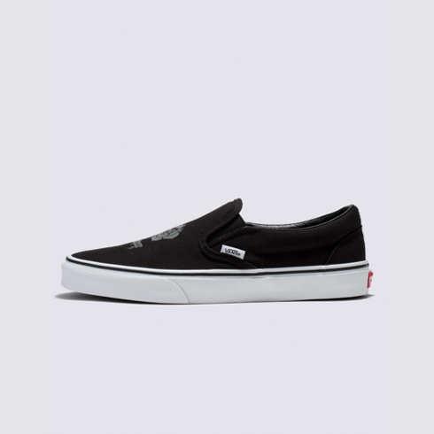 Vans Love You To Death Classic Slip-on Shoe (black/true White)