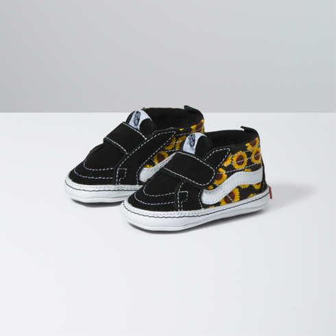 Vans Infant Sk8-hi Crib (sunflower Black/yellow)
