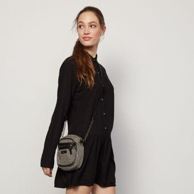 Vans Mens Shoes Skate Shoes Mens Shoes Mens Sandals Shoes Mens Shoes Post Up Crossbody Bag (black Herringbone)