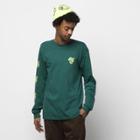 Vans Checkershroom Long Sleeve T-shirt (vans Trekking Green)