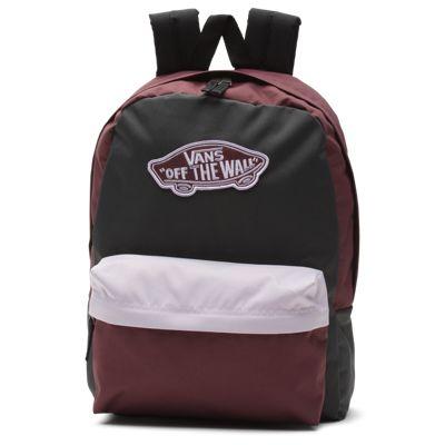 Vans Realm Backpack (asphalt Catawba Grape Lavender Fog)