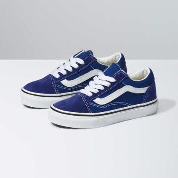 Vans Kids Old Skool Shoe (blueprint)