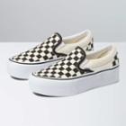 Vans Classic Slip-on Stackform (checkerboard Black/classic White)