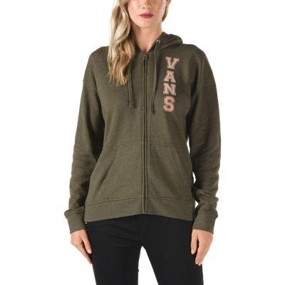 Vans Sporty Zip Hoodie (green)