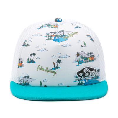 Vans Beach Bound Trucker Hat (palm Springs)