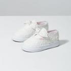 Vans Toddler Lace Chambray Authentic Knotted (true White/true White)