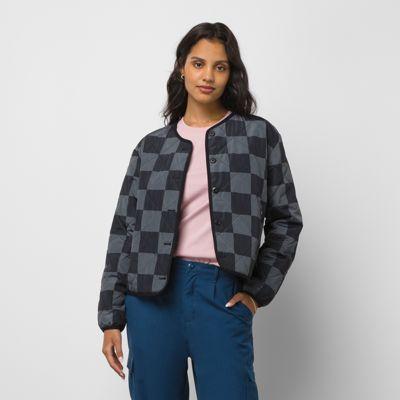 Vans Forces Check Liner Jacket (black/asphalt)
