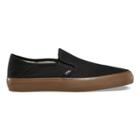 Vans Mens Shoes Skate Shoes Mens Shoes Mens Sandals Slip-on Sf (black/gum)