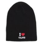 Vans I Heart Vans Beanie (black) Womens Hats