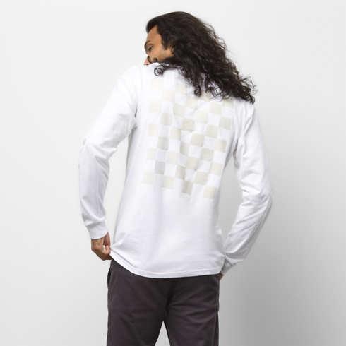 Vans Checkerboard 21 Long Sleeve T-shirt (white)