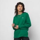 Vans Anaheim Floral Heavyweight French Terry Bff Crew (green Jacket)