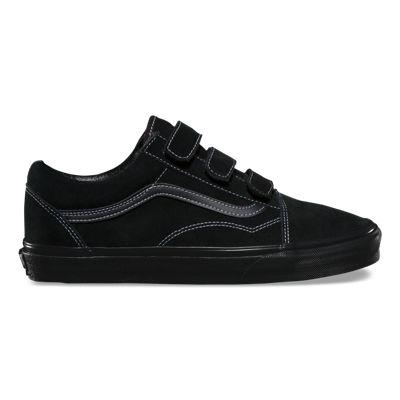 Vans White Stitch Old Skool V (suede/black)