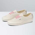 Vans Anaheim Factory Authentic 44 Dx (dyed Marshmallow/fuchsia Red)