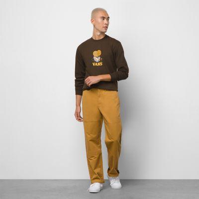 Vans Authentic Chino Loose Double Knee Pant (bone Brown)